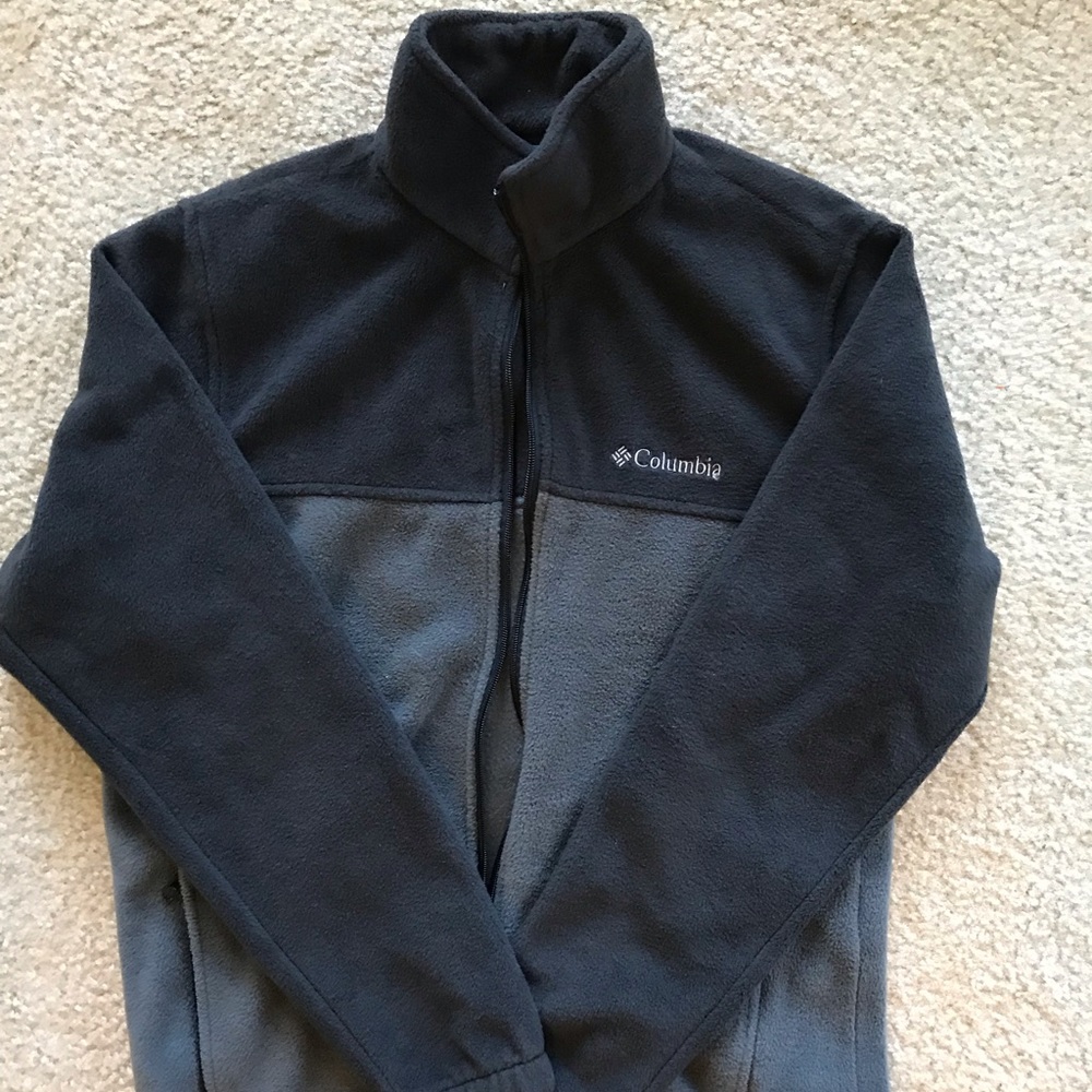 Columbia two tone fleece jacket